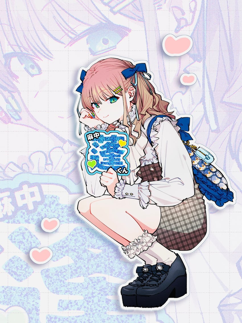 minami yume (gridman universe and 1 more) drawn by gorillapan_z