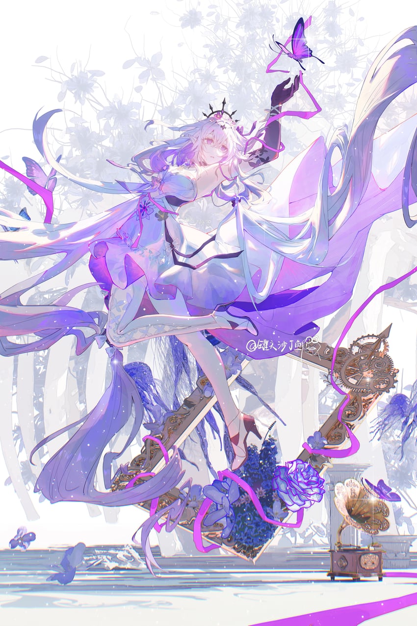 castorice (honkai and 1 more) drawn by eiki-