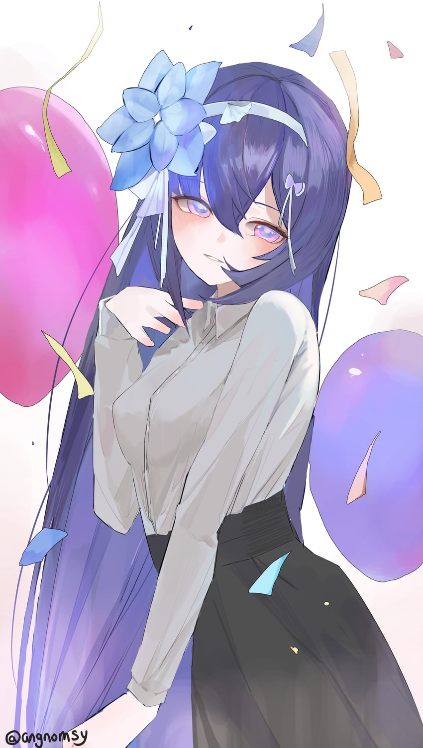 seele vollerei (honkai and 1 more) drawn by angnomsy