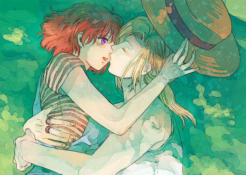 protagonist and sakurai ruka (tokimeki memorial and 2 more) drawn by yukasu