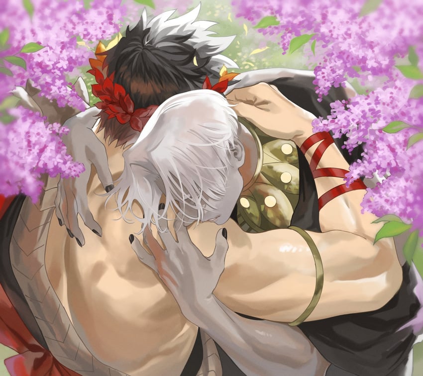 zagreus and thanatos (hades and 1 more) drawn by neko_(umkbtya)