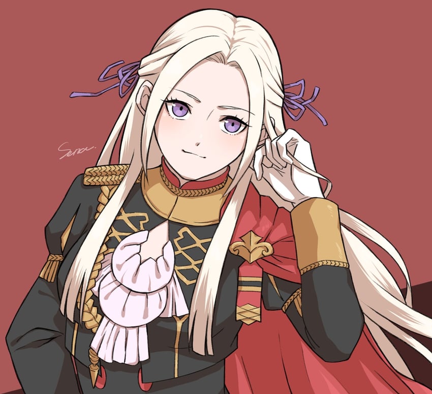 edelgard von hresvelg (fire emblem and 1 more) drawn by aimermermer