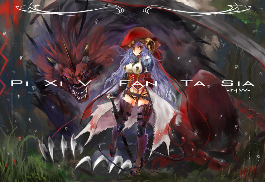 pixiv fantasia and 1 more drawn by gond