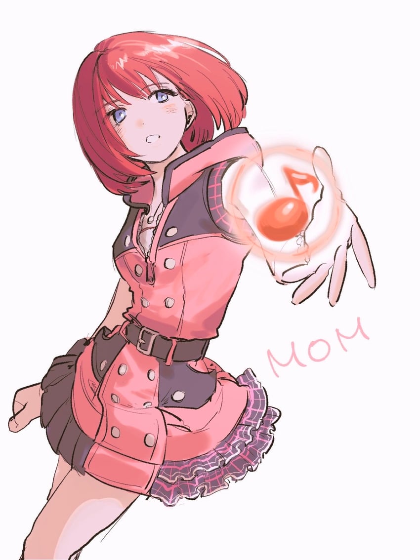 kairi (kingdom hearts and 1 more) drawn by nishinsobha
