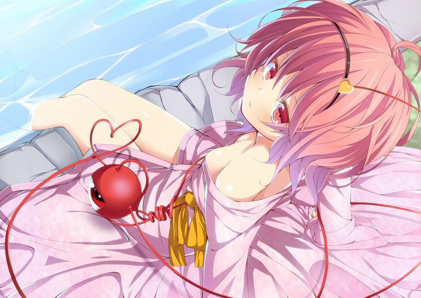 komeiji satori (touhou) drawn by nigo_(aozoragarou)