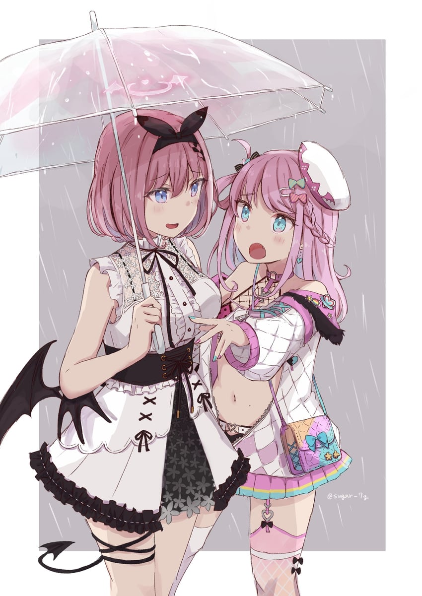otokado ruki and tulsi nightmare (vee) drawn by sugar_7g