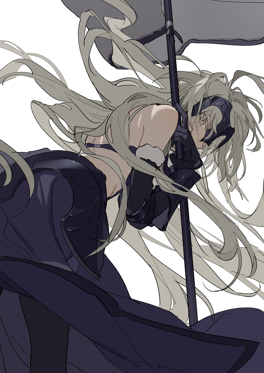 jeanne d'arc alter (fate and 1 more) drawn by zhibuji_loom