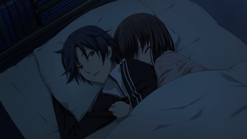 miyashiro takuru and tachibana yui (chaos;child and 1 more) drawn by sasaki_mutsumi