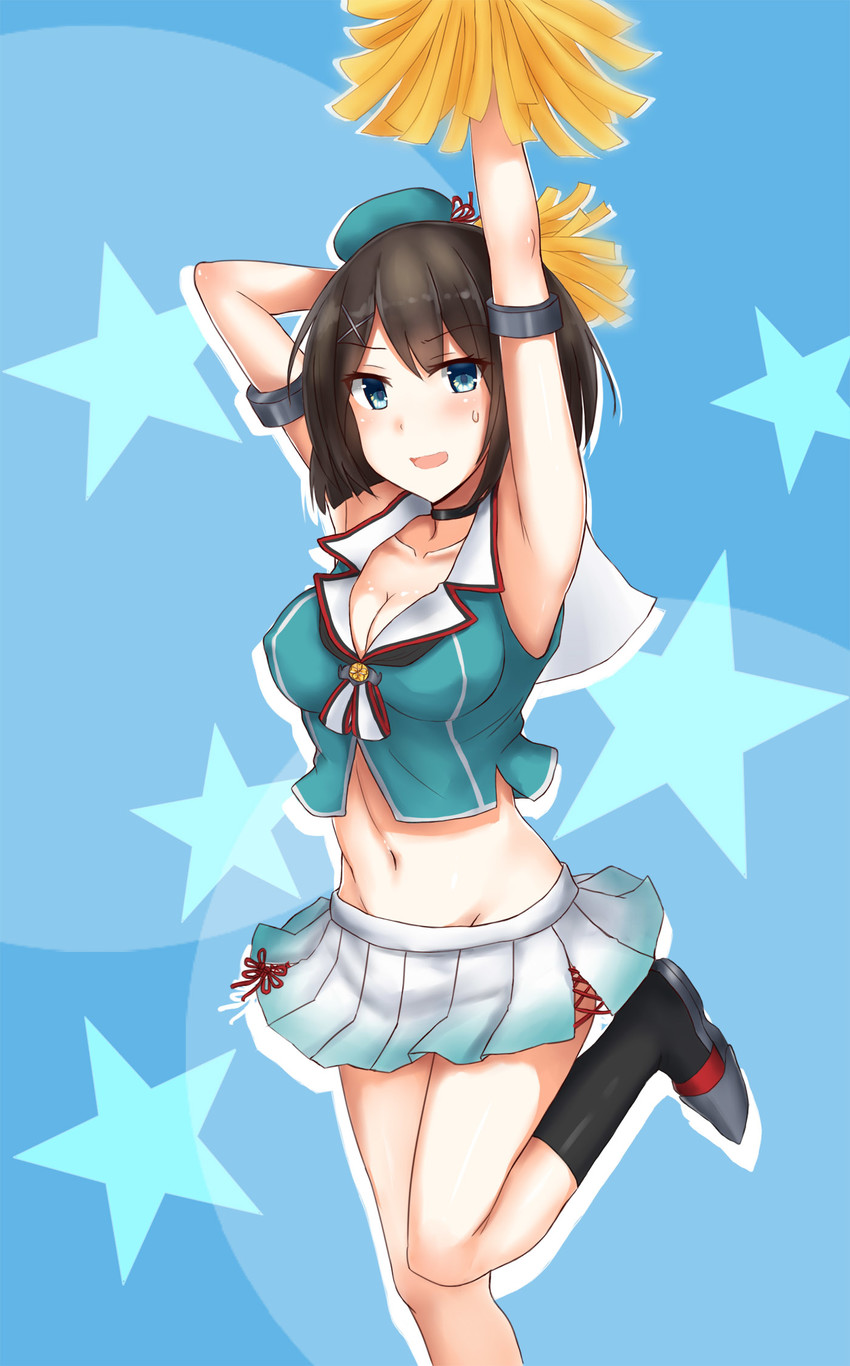 maya and maya kai ni (kantai collection) drawn by cai_geng