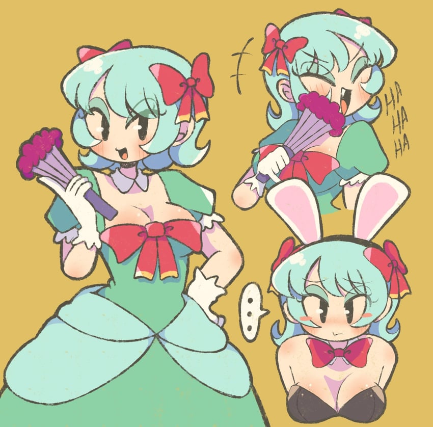 princess bow (mario and 2 more) drawn by sofo_soup