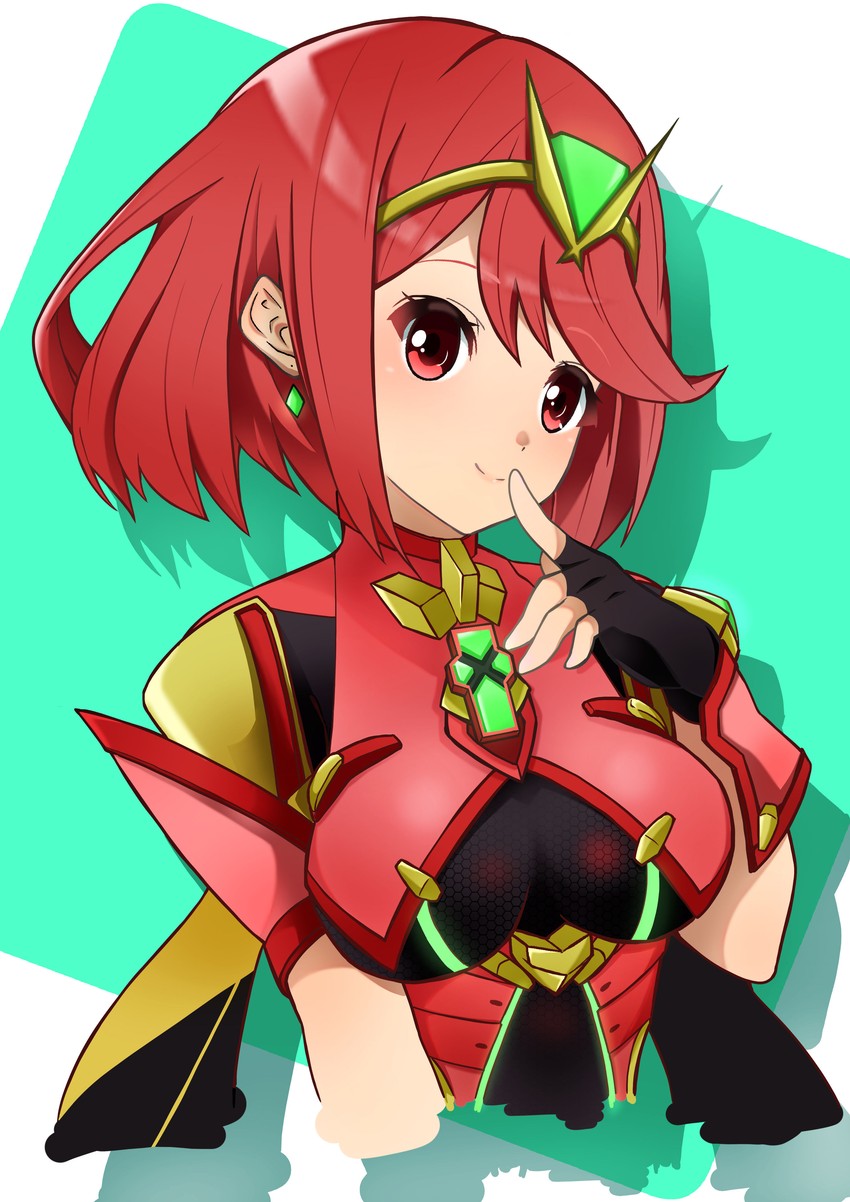pyra (xenoblade chronicles and 1 more) drawn by highena