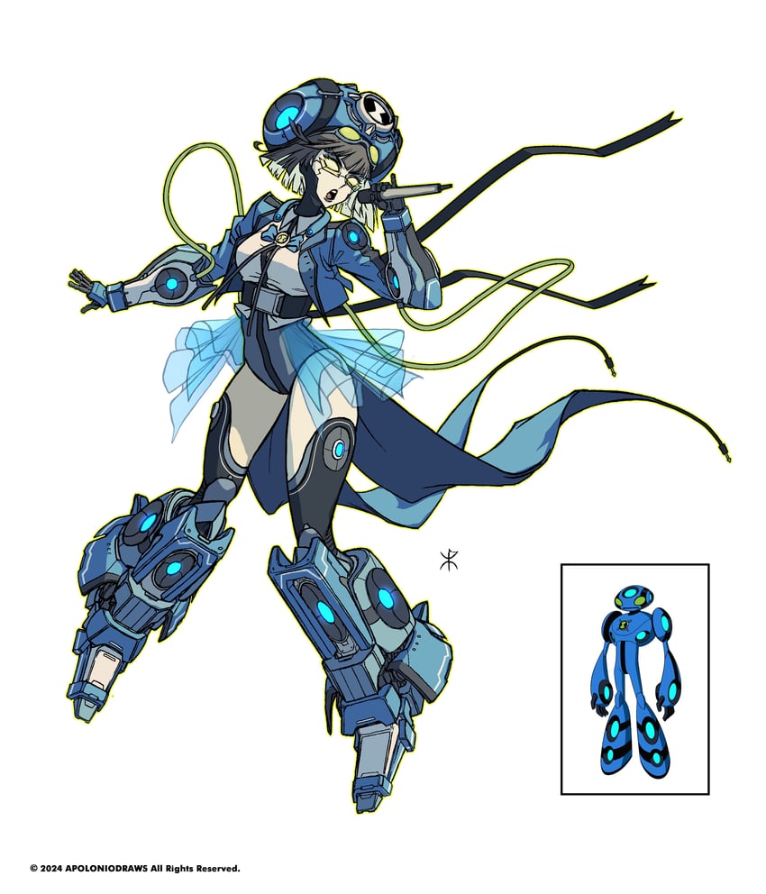 echo echo and ultimate echo echo (ben 10 and 1 more) drawn by apoloniodraws