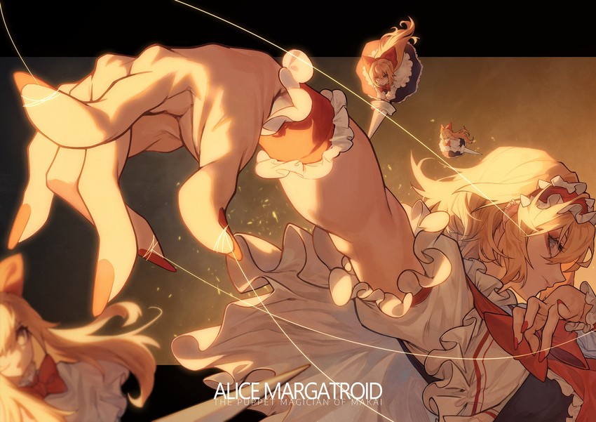 alice margatroid and shanghai doll (touhou) drawn by joker_(stjoker)