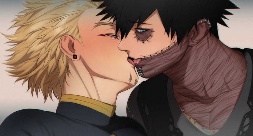 hawks and dabi (boku no hero academia) drawn by riffraffhellyea