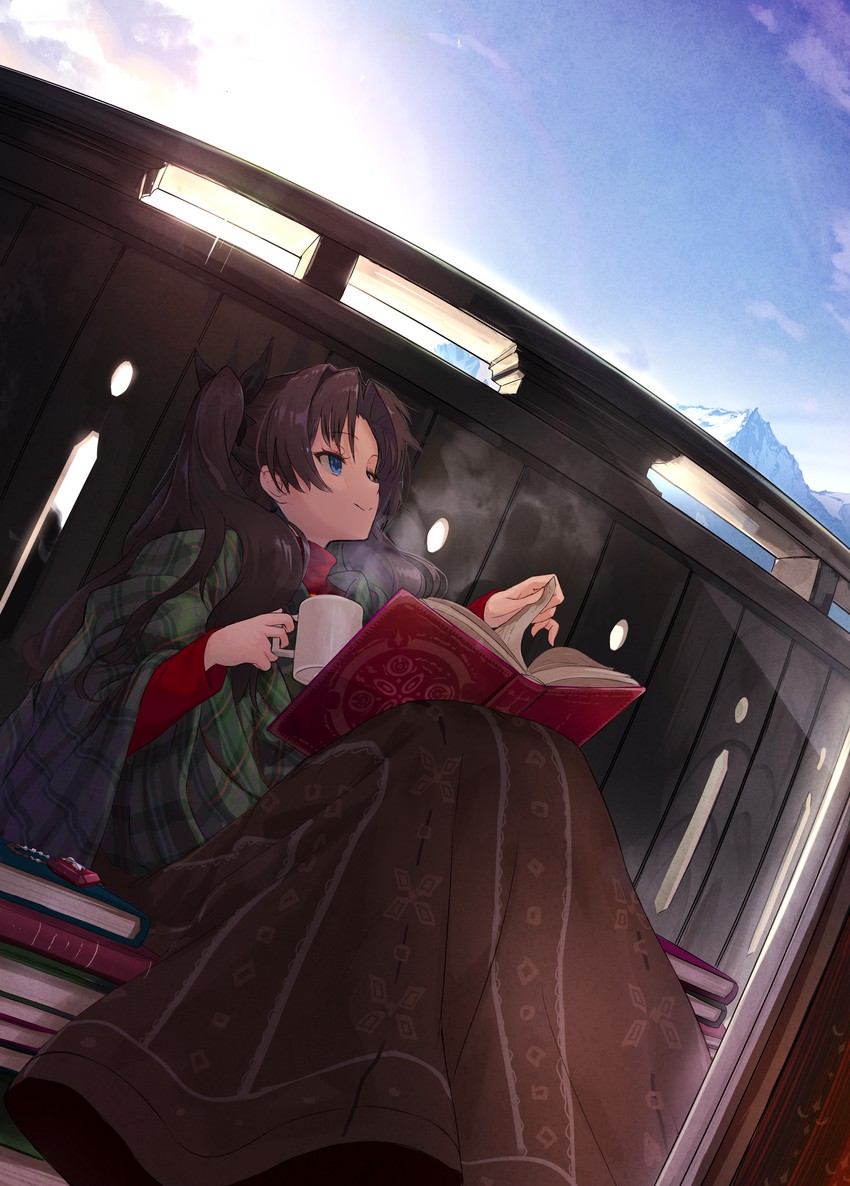 tohsaka rin (fate and 1 more) drawn by miruto_netsuki