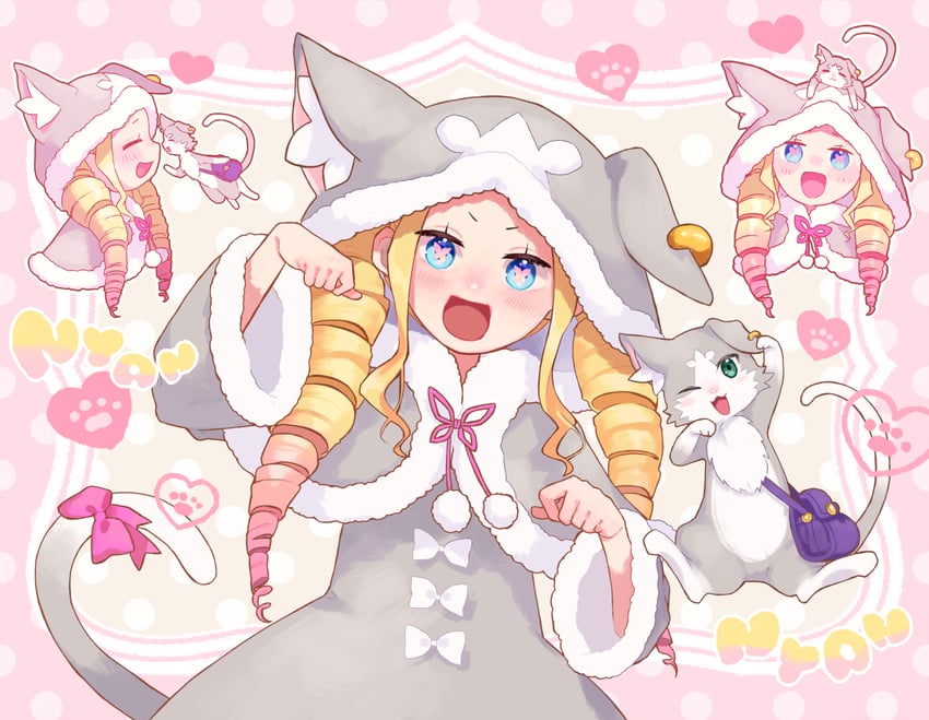 beatrice and puck (re:zero kara hajimeru isekai seikatsu) drawn by parupin