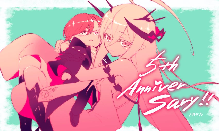 eins and nero (ta ga tame no alchemist) drawn by hachitsuka