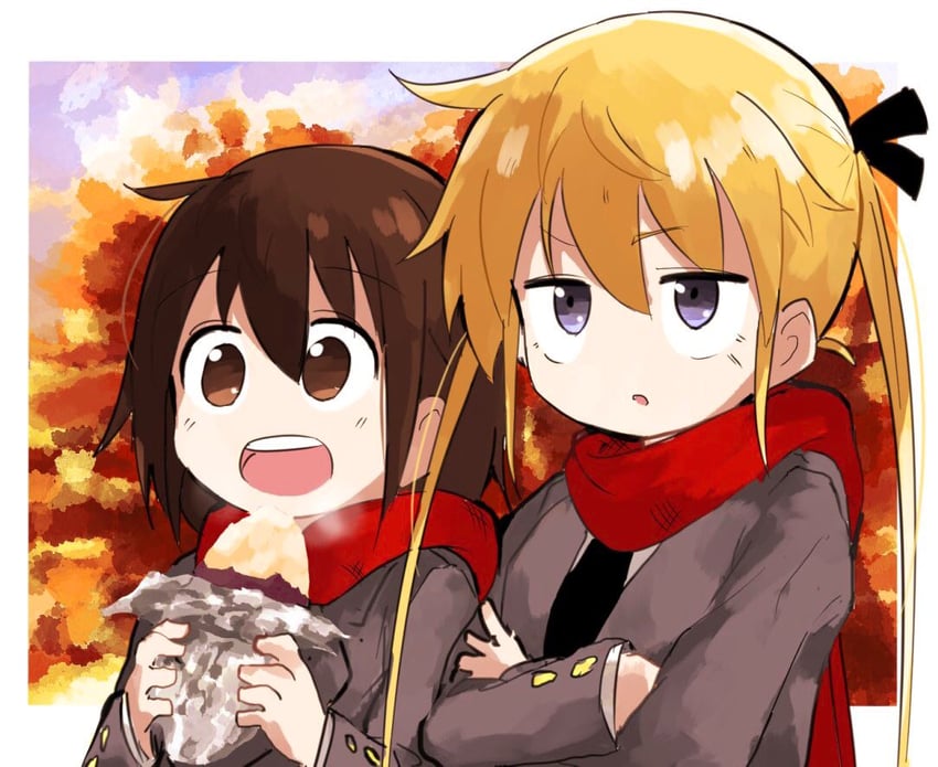 sonya and oribe yasuna (kill me baby) drawn by yajiro555