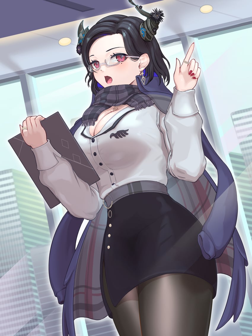 nerissa ravencroft (hololive and 1 more) drawn by hareteruya