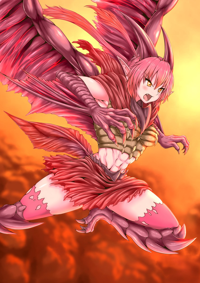 rodan (godzilla and 2 more) drawn by mynameissuusan