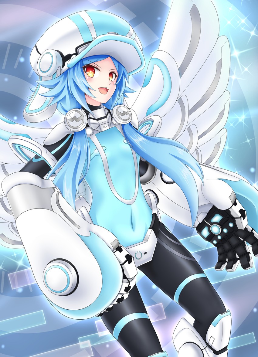 white heart and next white (neptune and 1 more) drawn by seshiro_(which501)