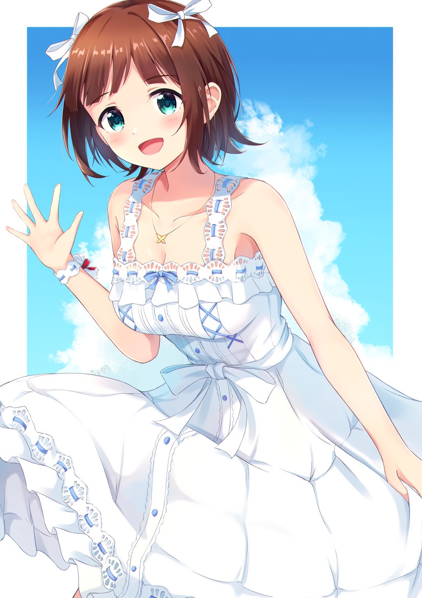 amami haruka (idolmaster and 2 more) drawn by miso_(misomiso_154)