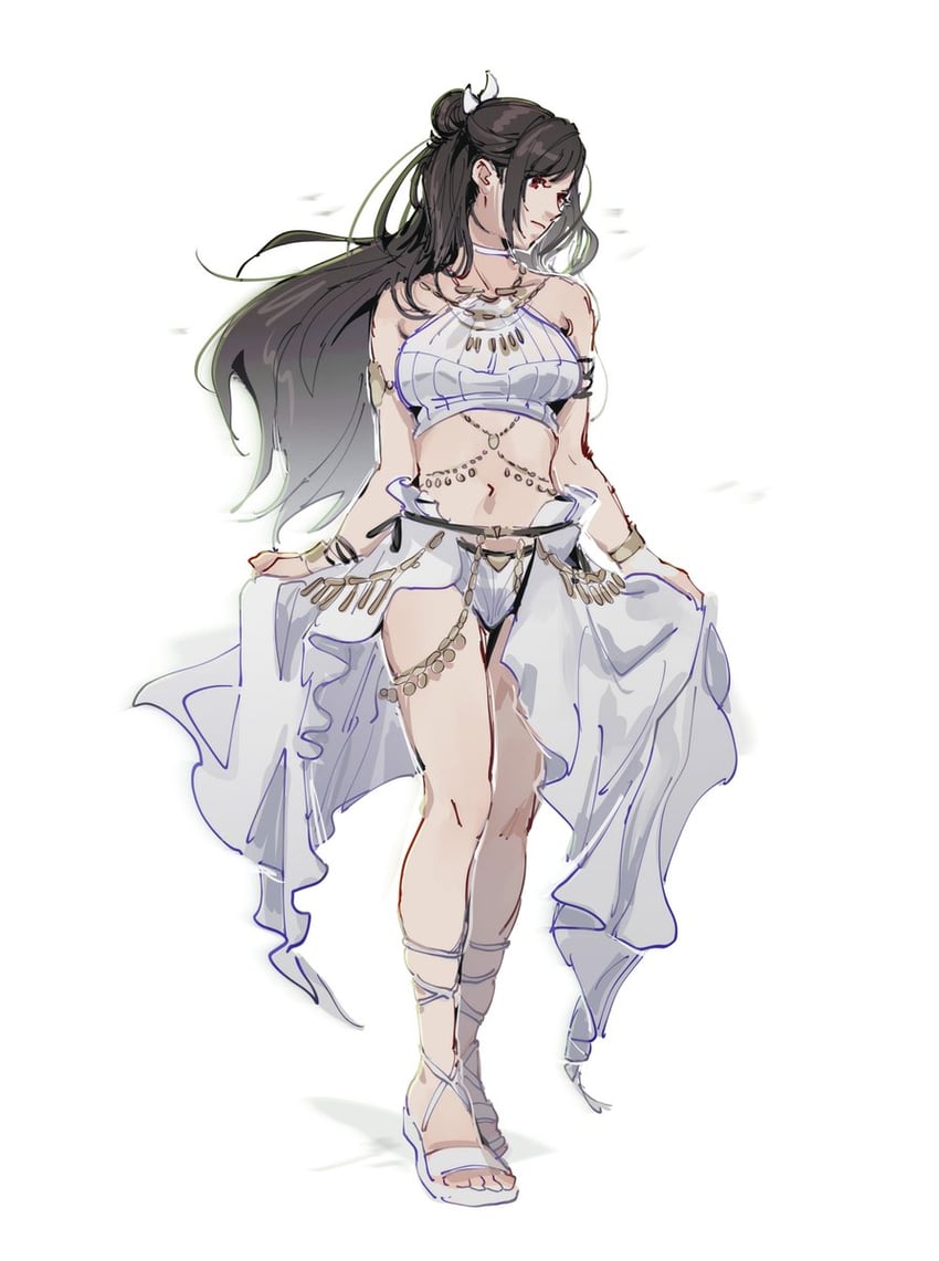tifa lockhart (final fantasy and 2 more) drawn by pudelmudel