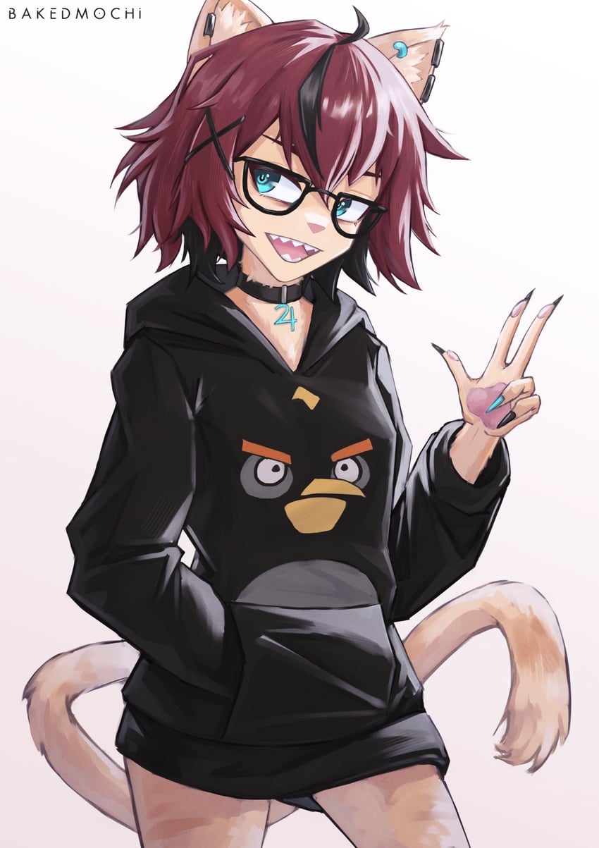 aeiou and bomb (original and 1 more) drawn by bakedmochi