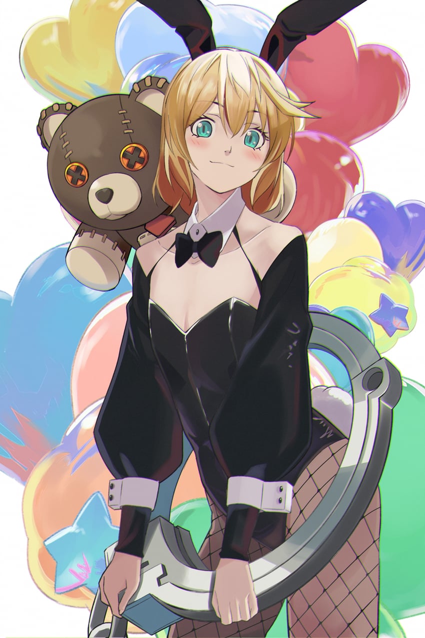 bridget and roger (guilty gear and 1 more) drawn by nhb_haribote