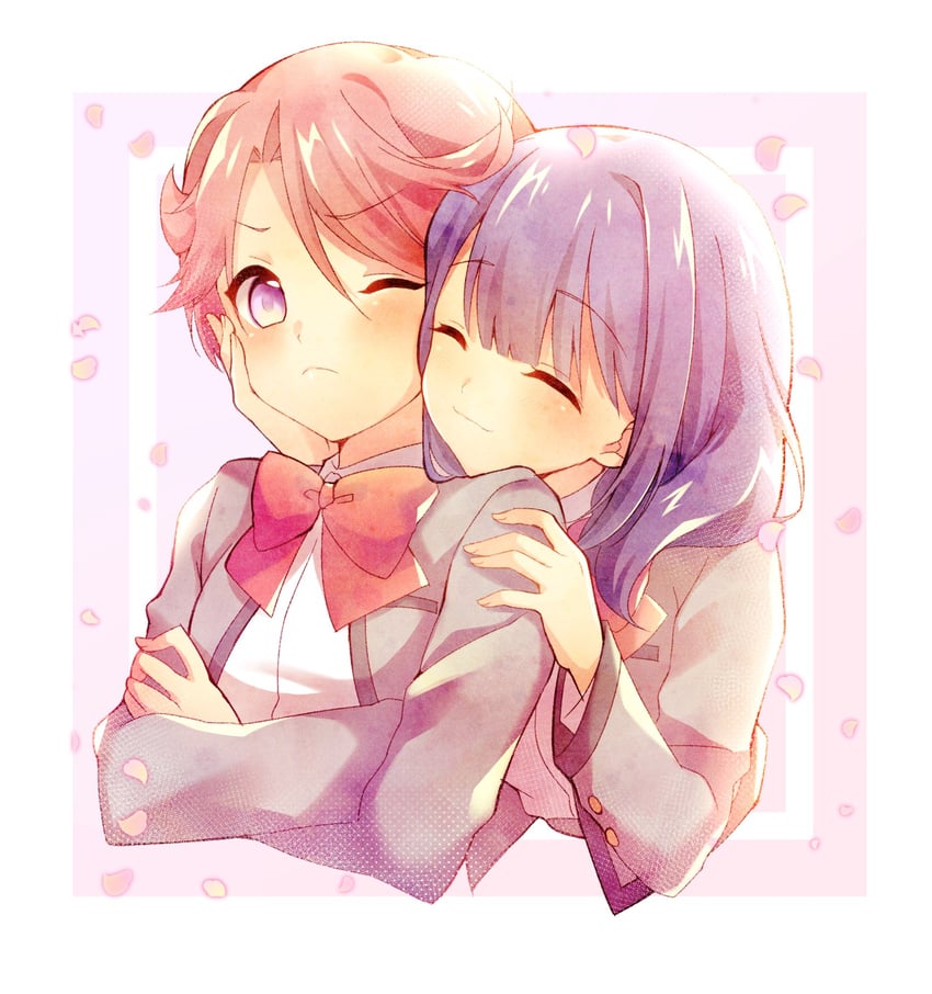 hanayagi kaoruko and isurugi futaba (shoujo kageki revue starlight) drawn by chiyo_(cy_090704)