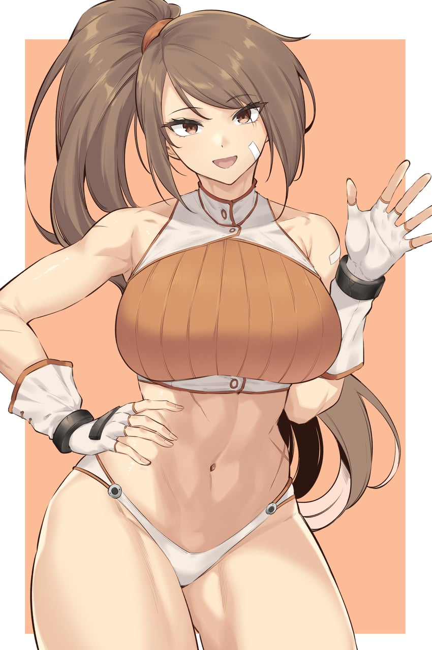 female fighter and female striker (dungeon and fighter) drawn by kook