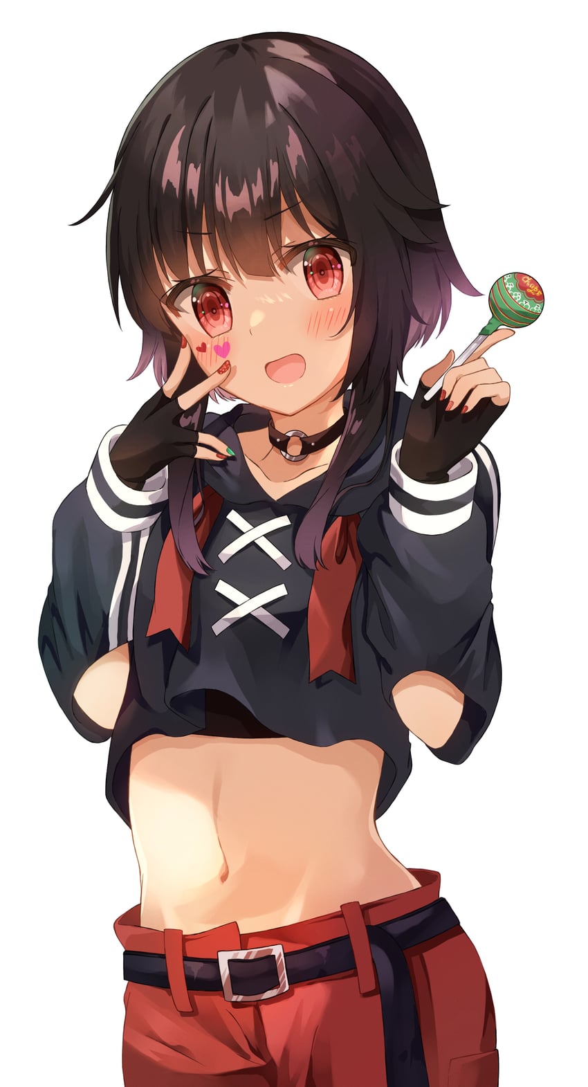 megumin (kono subarashii sekai ni shukufuku wo!) drawn by yuno_(suke_yuno)
