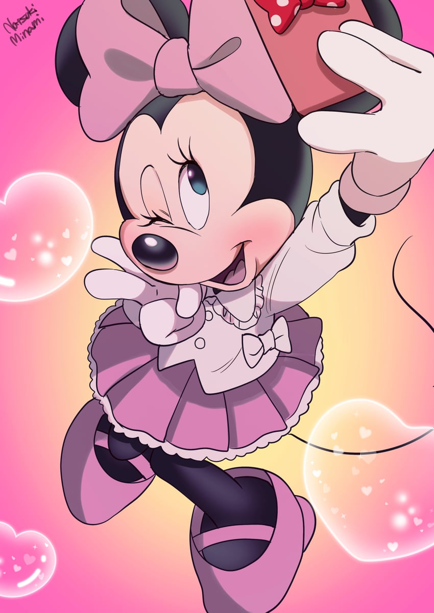 minnie mouse (mickey mouse & friends) drawn by natsuki_nori
