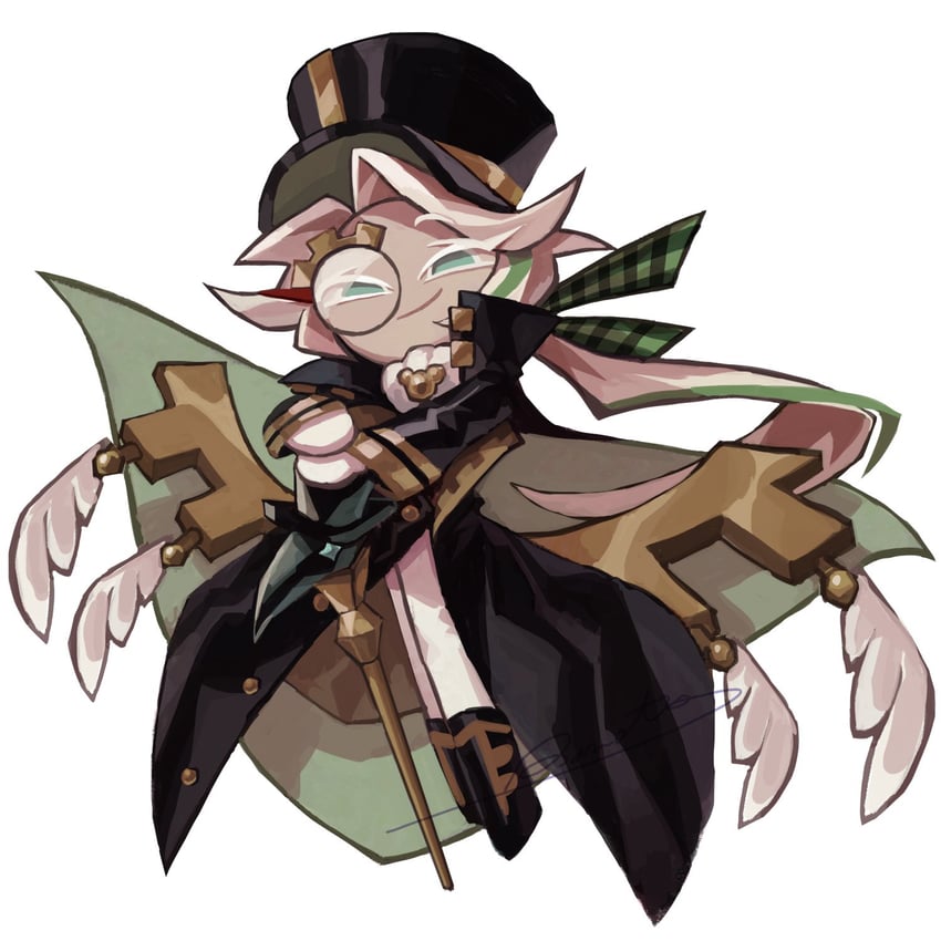 roguefort cookie (cookie run and 1 more) drawn by rn9j