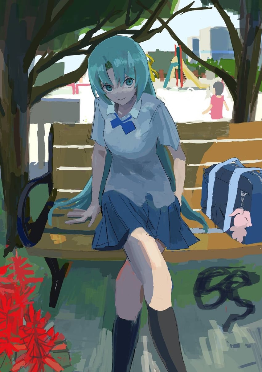 sonozaki shion (higurashi no naku koro ni) drawn by sasamoti13