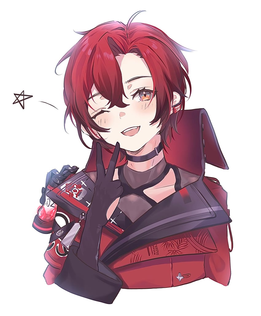 machina x flayon (holostars and 1 more) drawn by soybean_(hisoybean)