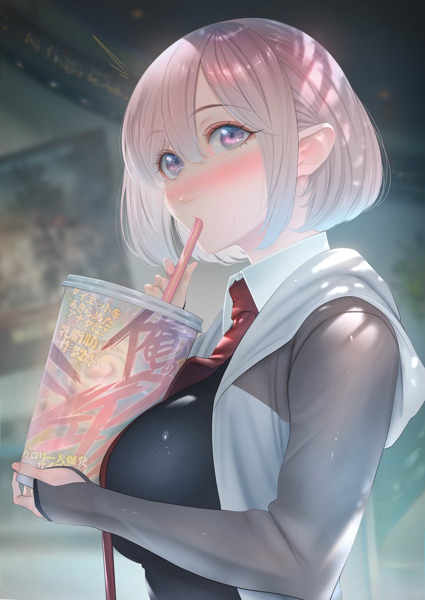 mash kyrielight (fate and 1 more) drawn by imizu_(nitro_unknown)