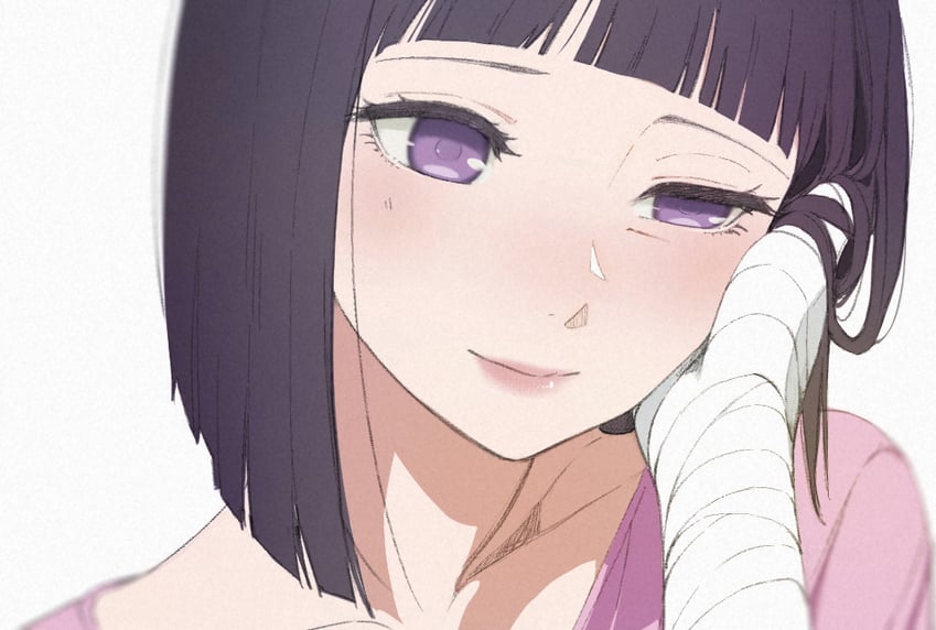 uzumaki naruto and hyuuga hinata (naruto and 1 more) drawn by c-eye