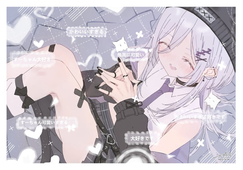 kaga sumire (vspo! and 1 more) drawn by haru_on