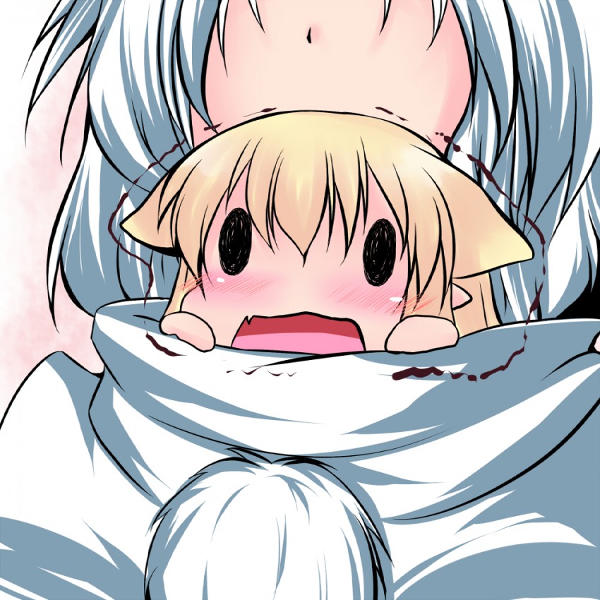inubashiri momiji, mizuhashi parsee, and puru-see (touhou) drawn by hoshizuki_(seigetsu)