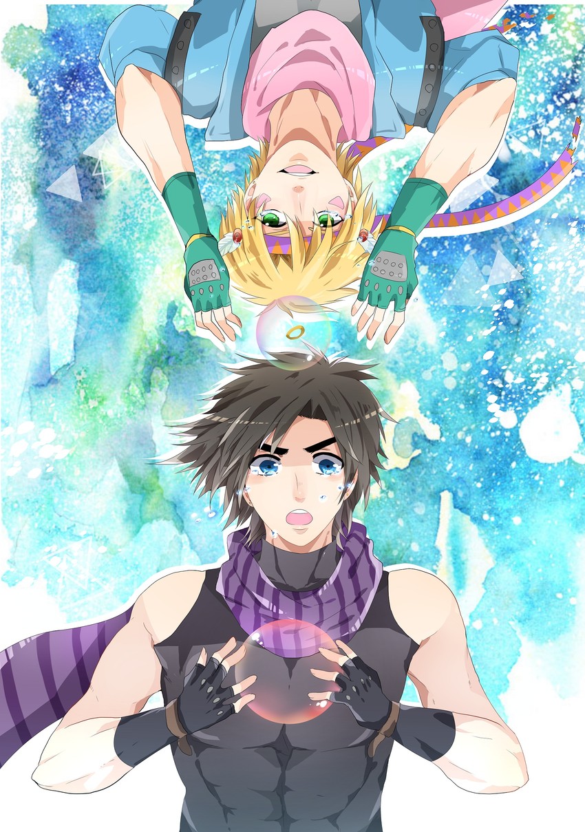 joseph joestar and caesar anthonio zeppeli (jojo no kimyou na bouken and 1 more) drawn by hautayuki
