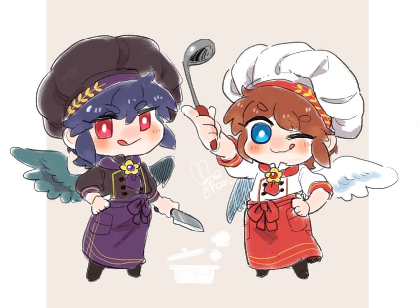 pit and dark pit (kid icarus and 1 more) drawn by moechar0426