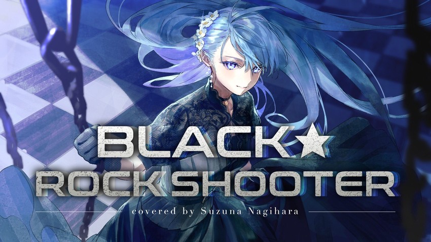 nagihara suzuna (black rock shooter and 1 more) drawn by fasna