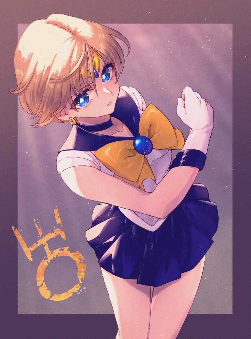 ten'ou haruka and sailor uranus (bishoujo senshi sailor moon) drawn by yyemoyy