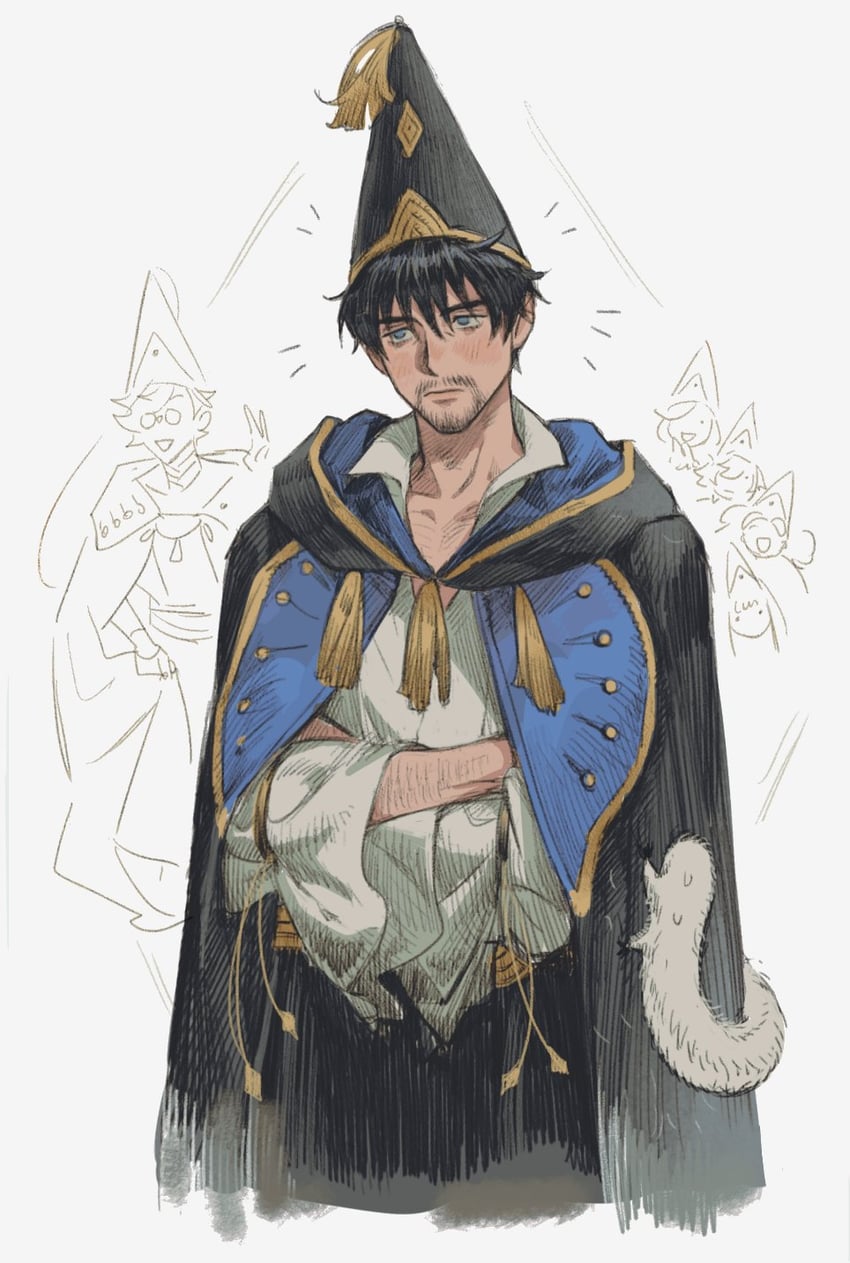 coco, qifrey, brushbuddy, olruggio, agott, and 2 more (tongari boushi no atelier) drawn by sol_halite