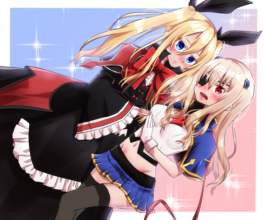 noel vermillion, rachel alucard, rachel gardner, and noel cerquetti (blazblue and 2 more) drawn by okonogirui