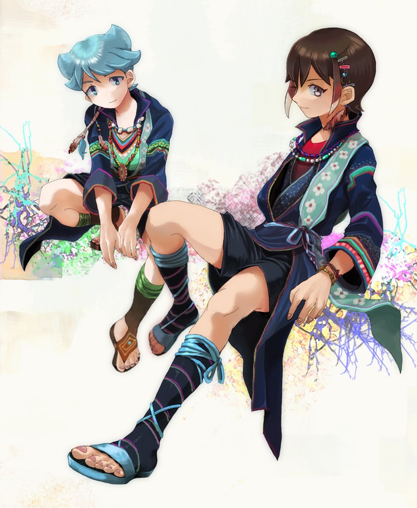 shuu and kai (inazuma eleven and 1 more) drawn by toyokanko