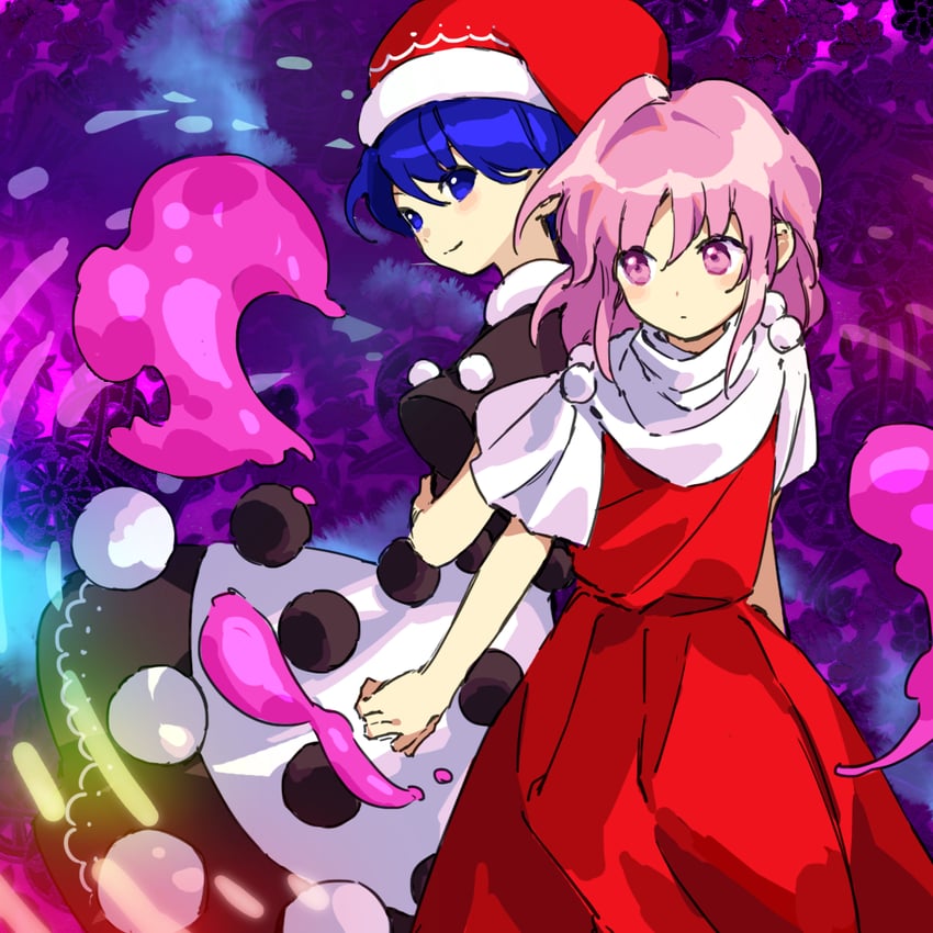 doremy sweet and sara (touhou) drawn by kaigen_1025