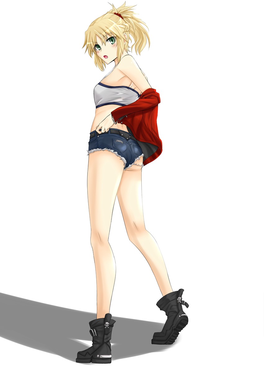 mordred (fate and 1 more) drawn by akashiro_sen