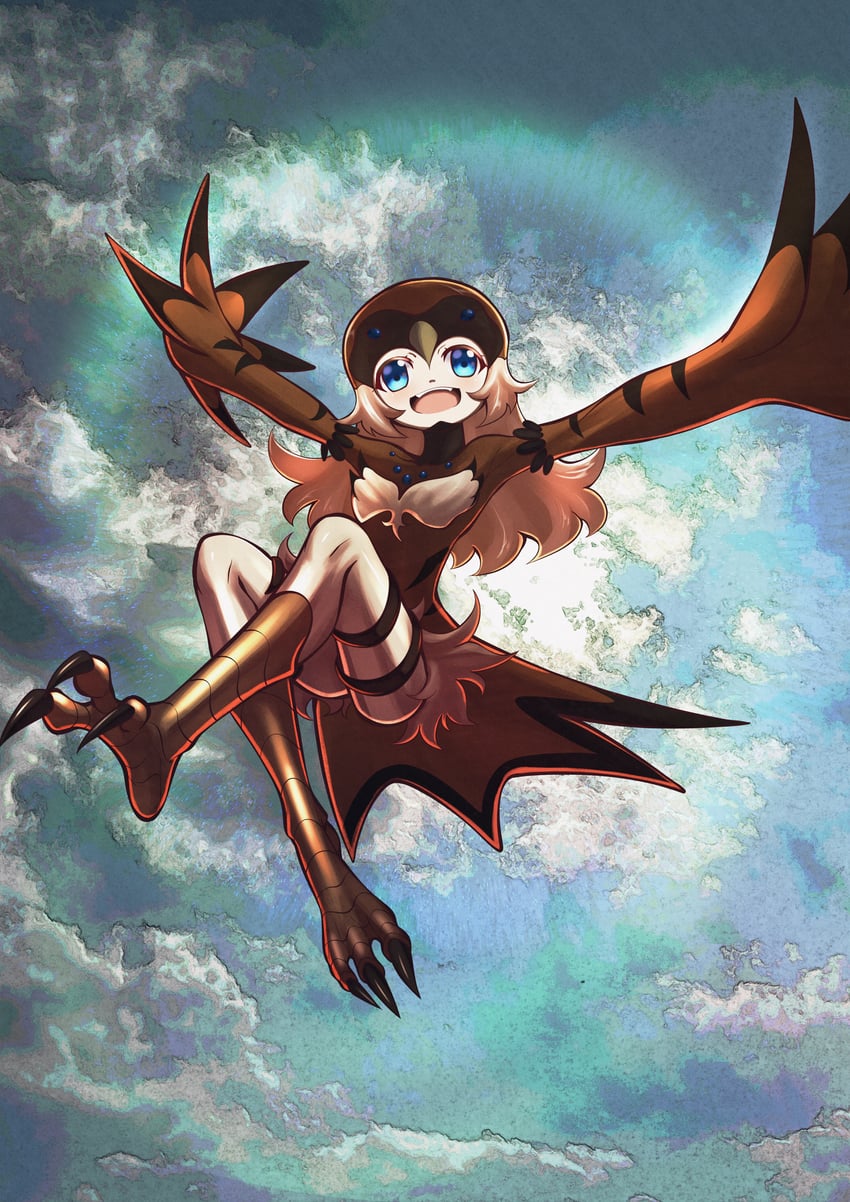lyrilusc - cobalt sparrow (yu-gi-oh!) drawn by aida_zuleka